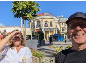 En is i varmen